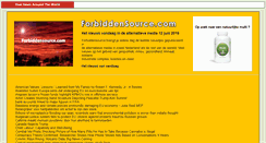 Desktop Screenshot of forbiddensource.com